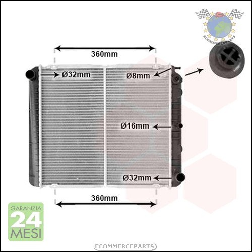 Radiatore acqua vanwezel per - acqua,