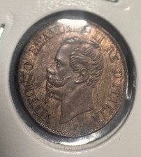 1 CENTESIMO 1861 M REGNO D'