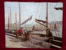 Quadro Marina: Porto Animato