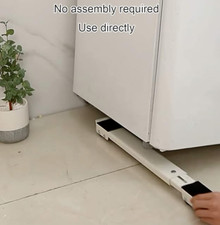 SUPPORTO base LAVATRICE Carrello REGOLABILE 43x69cm fino a 200Kg  Ruote Mobili