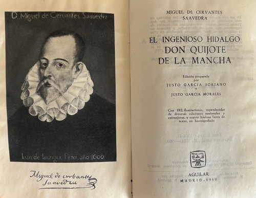 Libro don chisciotte - don, (aguilar