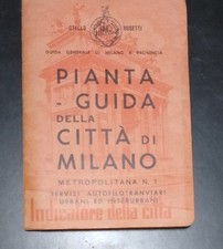 Pianta - Guida della Città di Milano -  Ed. Busetti - anni'50