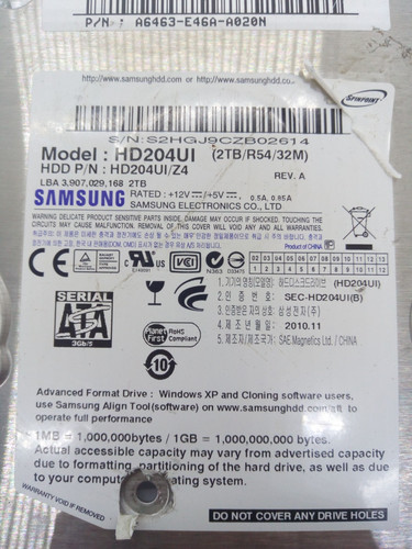 Samsung hd204ui hdd - samsung,