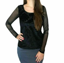 Maglia donna nera elegante con