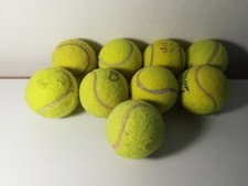 PALLE DA TENNIS GIALLE USATE