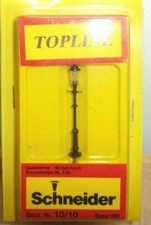 Schneider H0 1342 10/10 Lampione A Gas 1-Faccia 48 Mm Lampadina Nuova In OVP