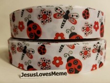 Grosgrain Nastro Lady Bugs