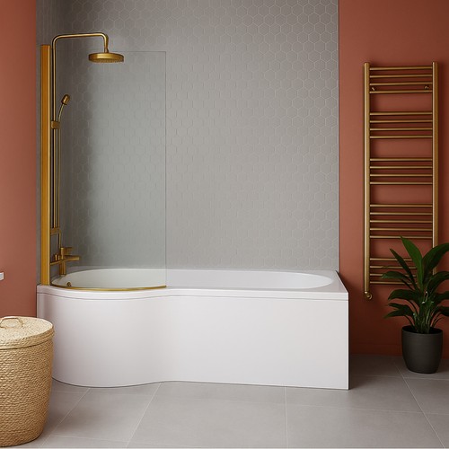 Pannello frontale doccia bagno