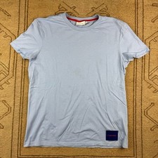 T-shirt Calvin Klein blu cielo