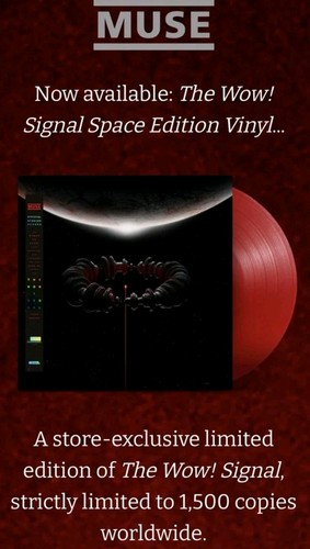 Presale muse the wow signal - the, wow!