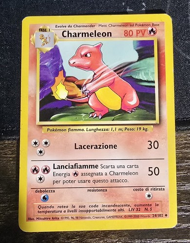 Pokemon card charmeleon prima - card,