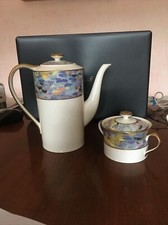 NARUMI Japan  Bone China Vintage - Zuccheriera E Caffettiera