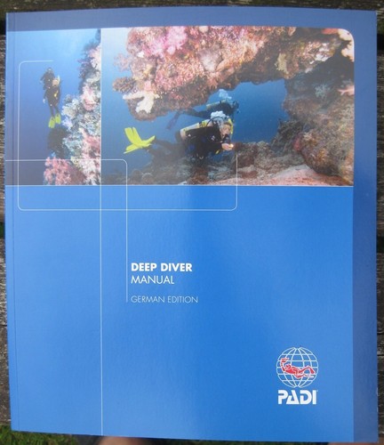 Padi manual deep diver neu - padi,