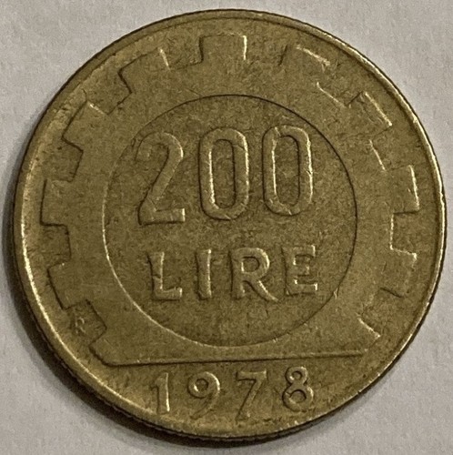 Moneta 200 lire - moneta, 1978