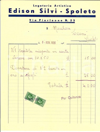 1935 spoleto legatoria - 1935,