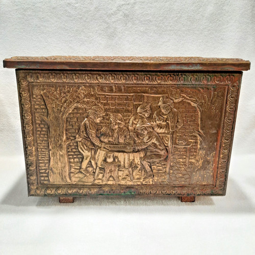 Scatola carbone legna - , da