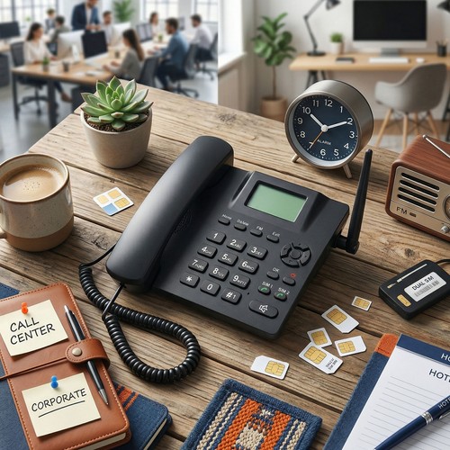 Telefono cordless gsm - 2g,
