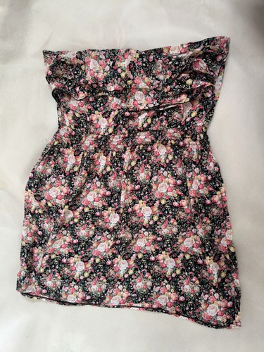 Vestito corto floreale - corto,