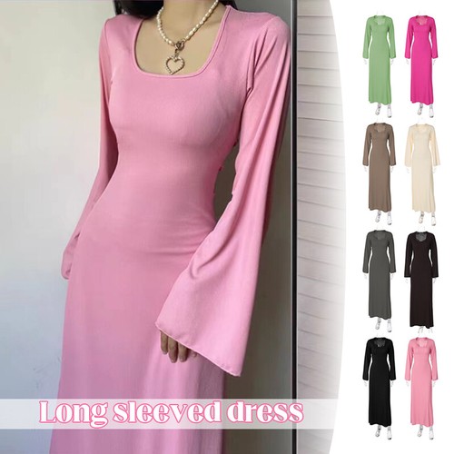 Bodycon maxi abito - bodycon, lacci