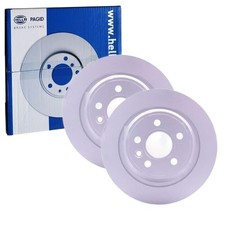 2 dischi freno Hella Pagid
