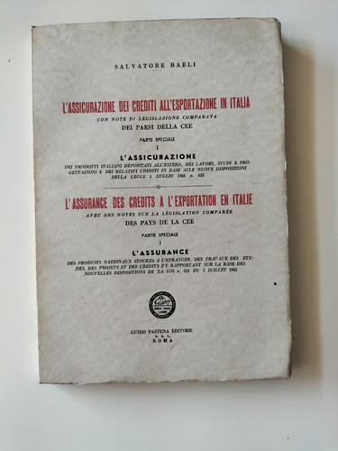 Libro anni assicurazione - libro, '60