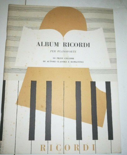 Album ricordi per pianoforte - ricordi,