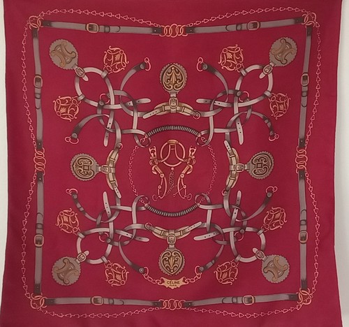 Celine foulard carré soie - foulard, en