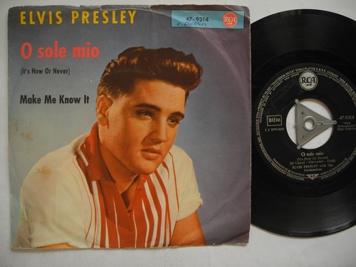 Elvis presley sole mio - sole, 7"