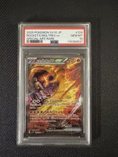 Pokemon Rocket's Moltres ex 124 The Glory of Team Rocket Psa 10 Jap