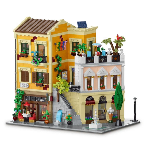 Roma corner store - corner, blocchi