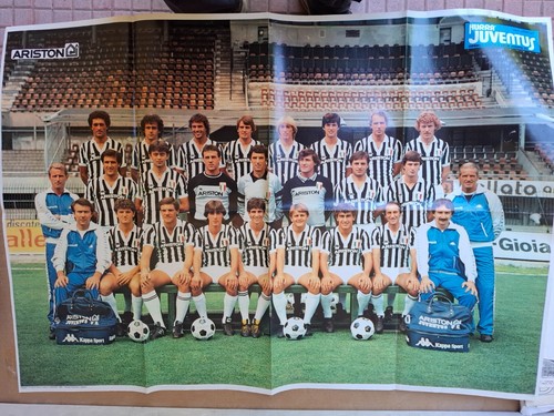 Poster calcio juventus squadra - juventus,