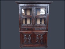 CREDENZA LIBRERIA VETRINA IN