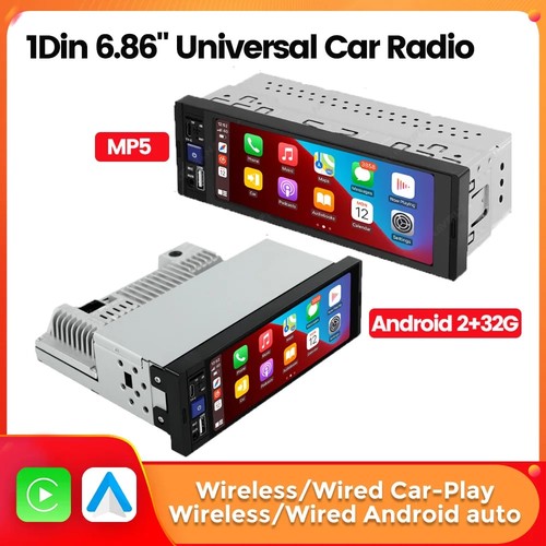 Autoradio 1din pollici - autoradio, 6,86