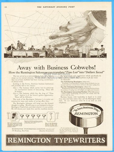 1919 remington macchina - remington, da
