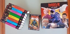 idea regalo lotto diabolik - due giochi da tavola e primi otto volumi "origini"