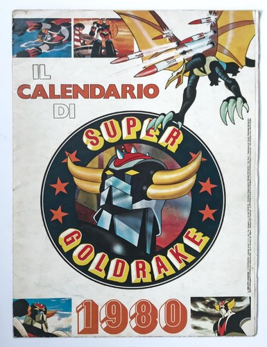 Goldrake calendario poster - goldrake,