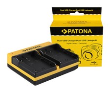 Caricabatteria Patona USB dual