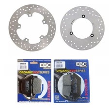 DISCHI FRENO PASTIGLIE YAMAHA X MAX 250 2014 2015 2016 ANTERIORE POSTERIORE