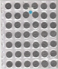 REGNO D'ITALIA 42 MONETE C. 20 1941 IMPERO TUTTE MAGNETICHE CONSERV. SPL/Q.FDC