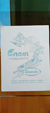 CARTA ASSORBENTE PER INCHIOSTRO PUBBLICITA VINTAGE ANNI '60 COLLA GNOM - GNOCCHI