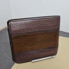 Portafoglio bifold in pelle