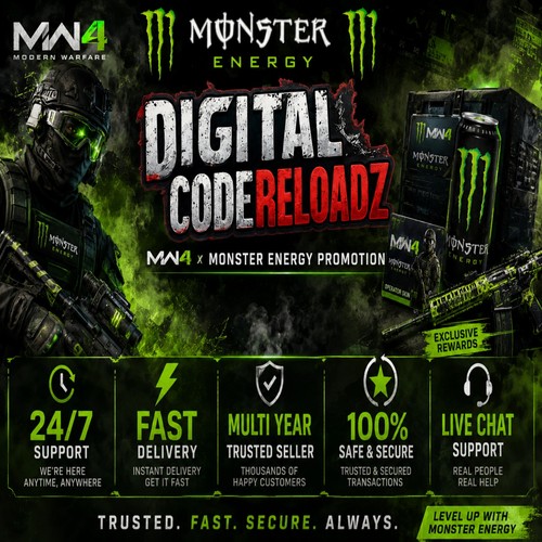 Monster energy mw4 codice - monster, x