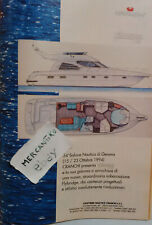 CRANCHI ATLANTIQUE 38 GENOVA 1994 PUBBLICITÀ ADVERTISING WERBUNG ITALIA CLIPPING