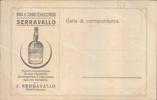 s63 cartolina vino di china ferruginoso serravallo trieste