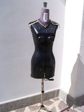 Manichino sartoriale antico vintage plastica metallo regolabile anni '60