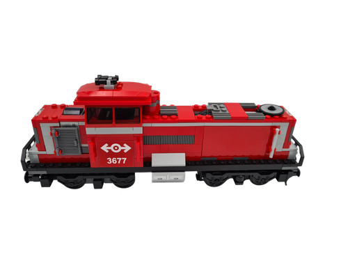 Lego treno ferrovia - rc, 3677