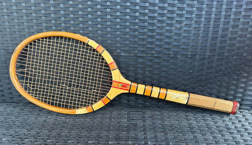 Racchetta tennis legno vintage - tennis,