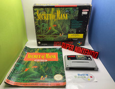 SNES - Gioco Super Nintendo - SECRET OF MANA - Gioco di Ruolo - BIG BOX IMBALLO ORIGINALE - PAL