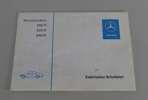 Schema elettrico mercedes w123 - elettrico,