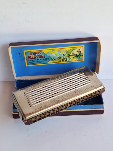 Militaria ww2 armonica - ww2,